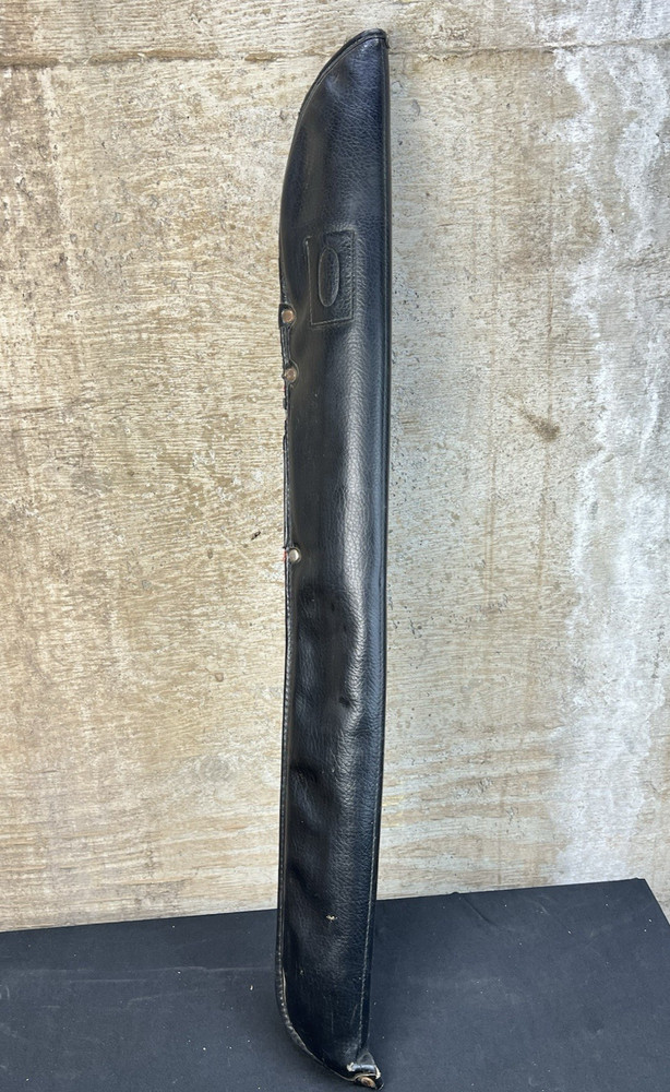 Vintage old Black Fabric Pool Stick Cue Case