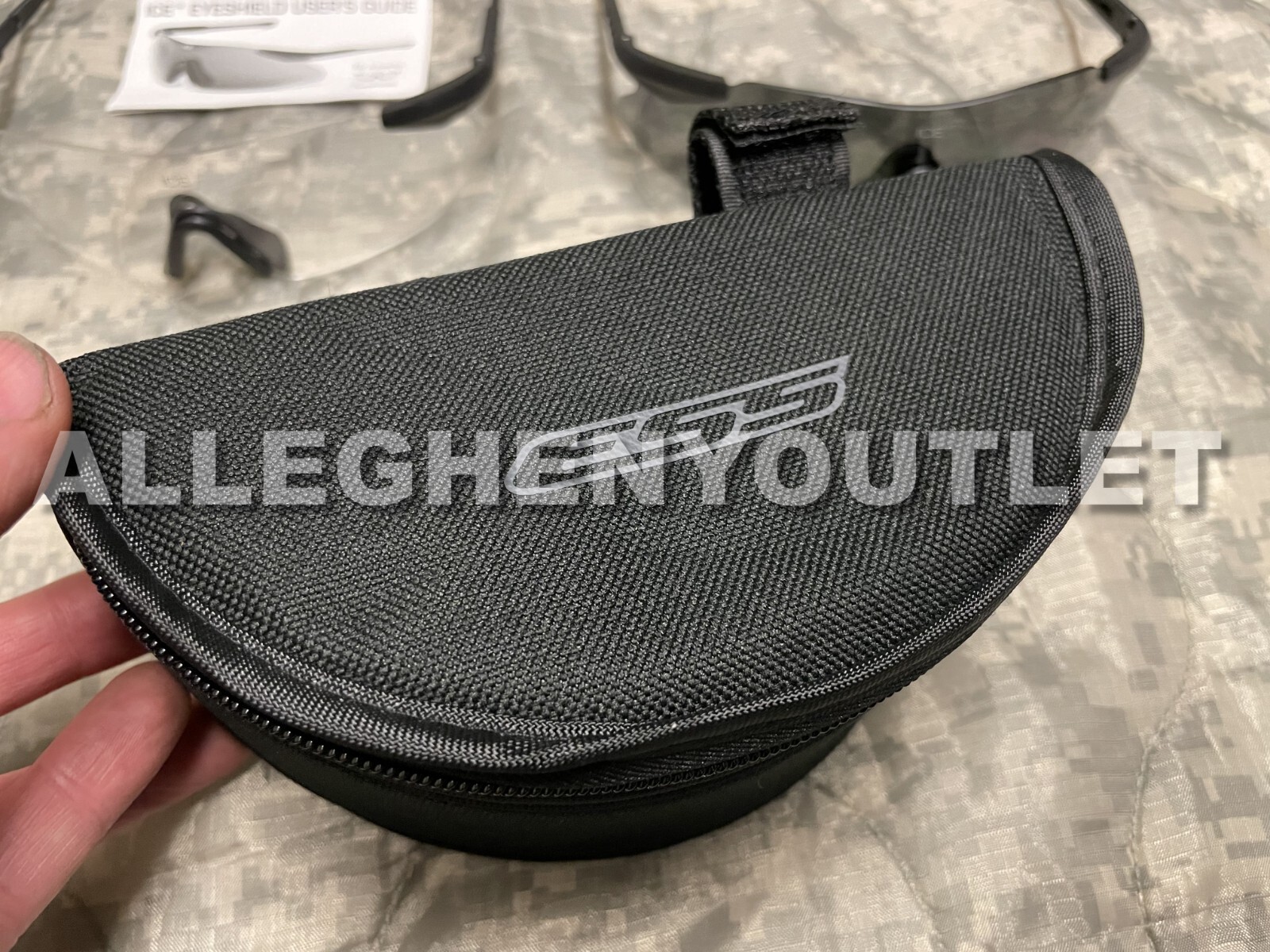 ESS ICE Eyeshield MILITARY Ballistic Safety Glasses Eyewear OAKLEY 740-0004 EXC