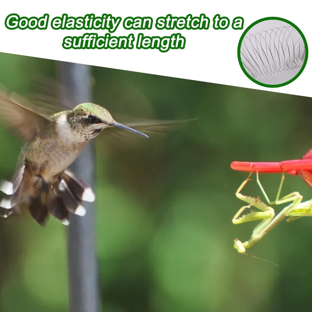 2 PCS Squirrel Proof Spring Device Metal Squirrel Barrier Spring Type Coil Gu...