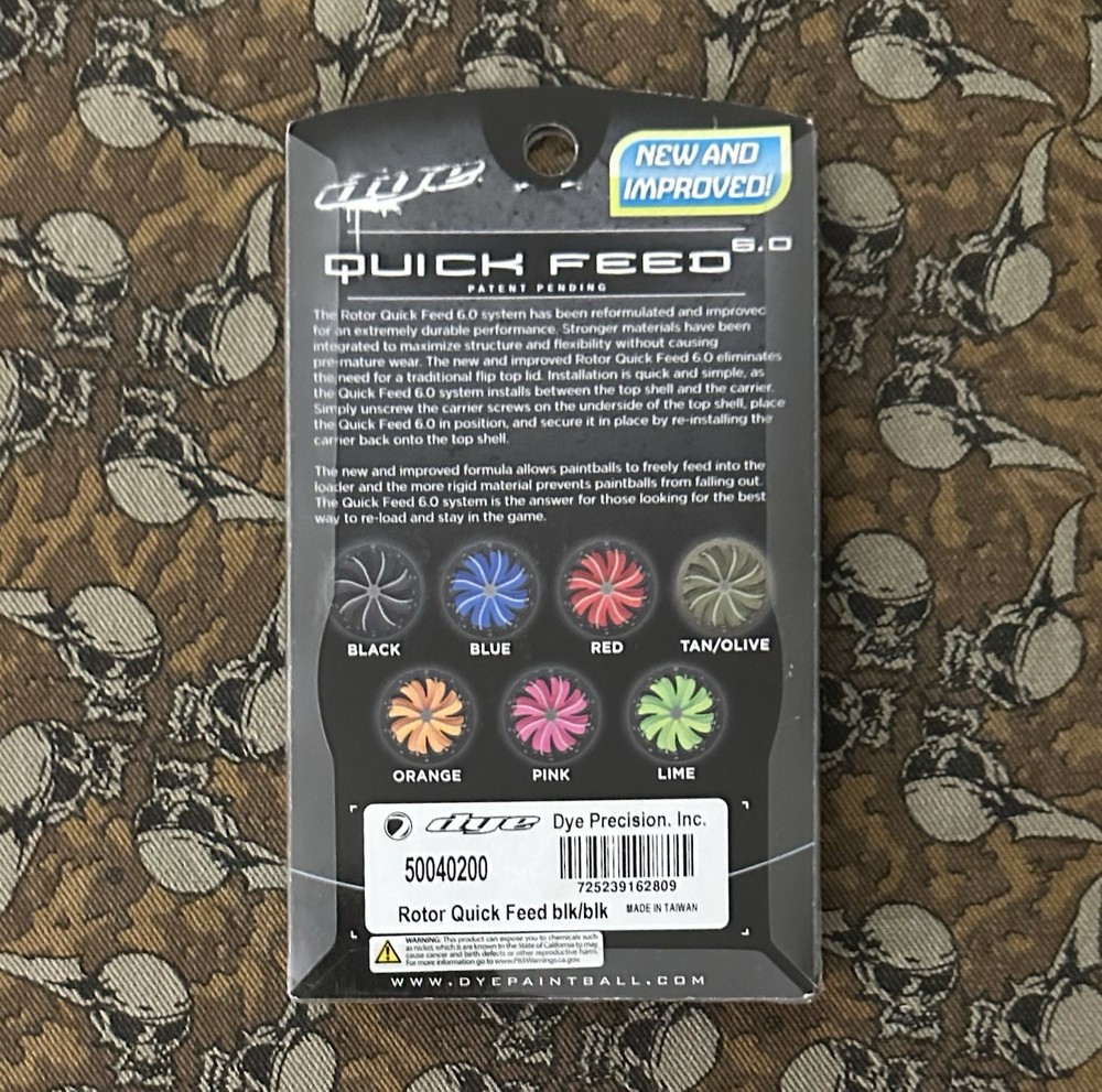 NEW Version Dye Rotor Quick Feed 6.0 Quickfeed Speed Speedfeed Paintball