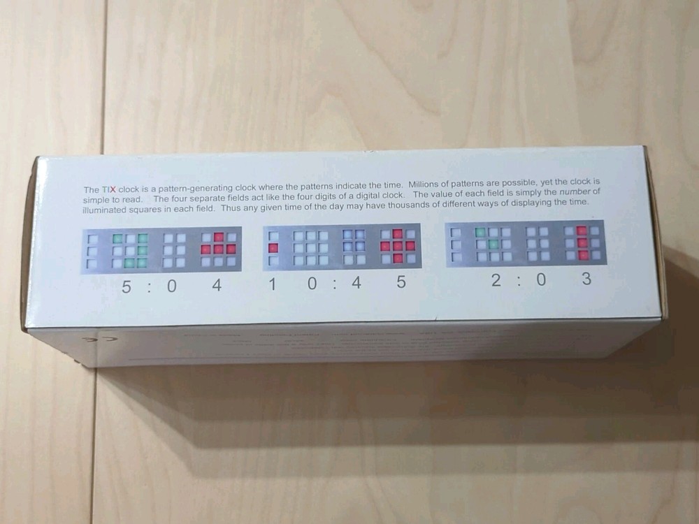 TIX Cube Root LED Clock