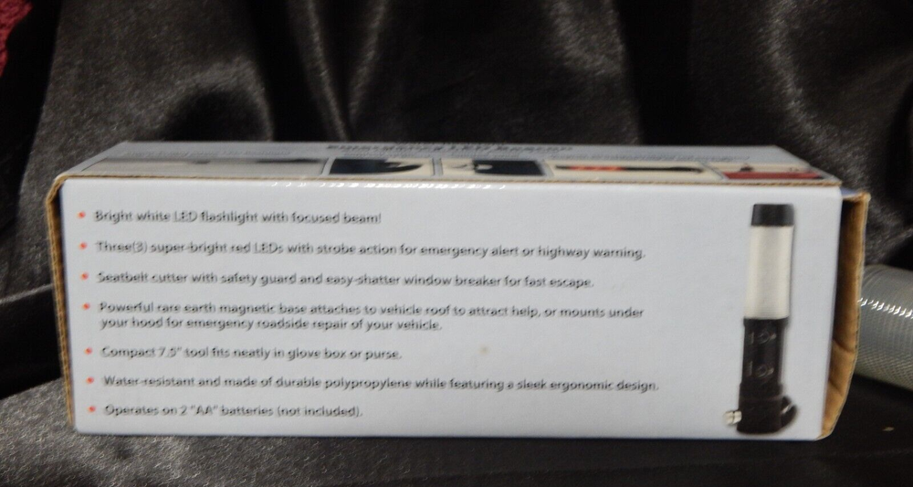 Emergency LED Beacon Flashlight Multi Auto Tool