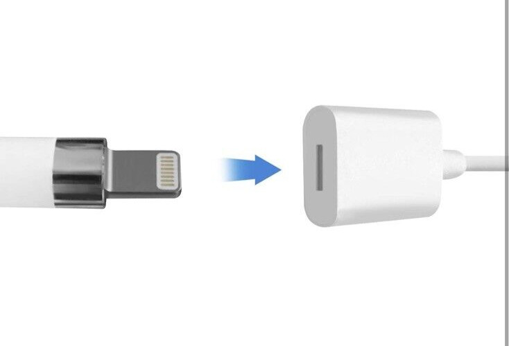 TechMatte Flexible Charging Adapter Cable for Apple (3 Feet, White)