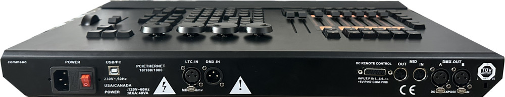 US Stock new stage show lighting controller dmx512 onpc command 2 control+case