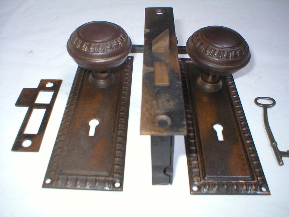 Antique Victorian Era Door Hardware