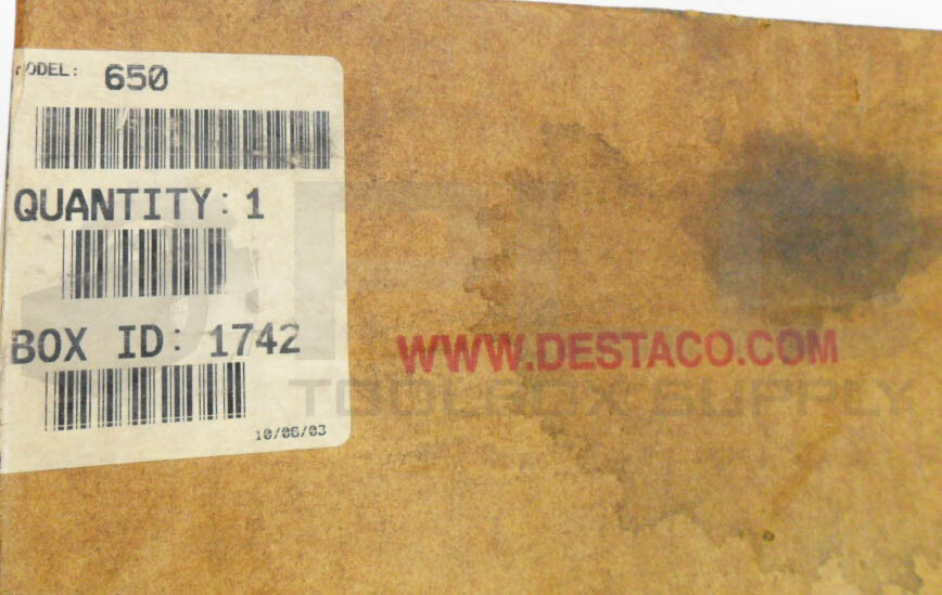SEALED NEW DESTACO 650 PUSH/PULL FLANGE MOUNT TOGGLE CLAMP *READ*