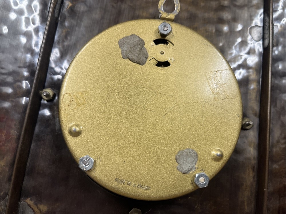 MCM Wind Up Wall Clock - Scroll Design