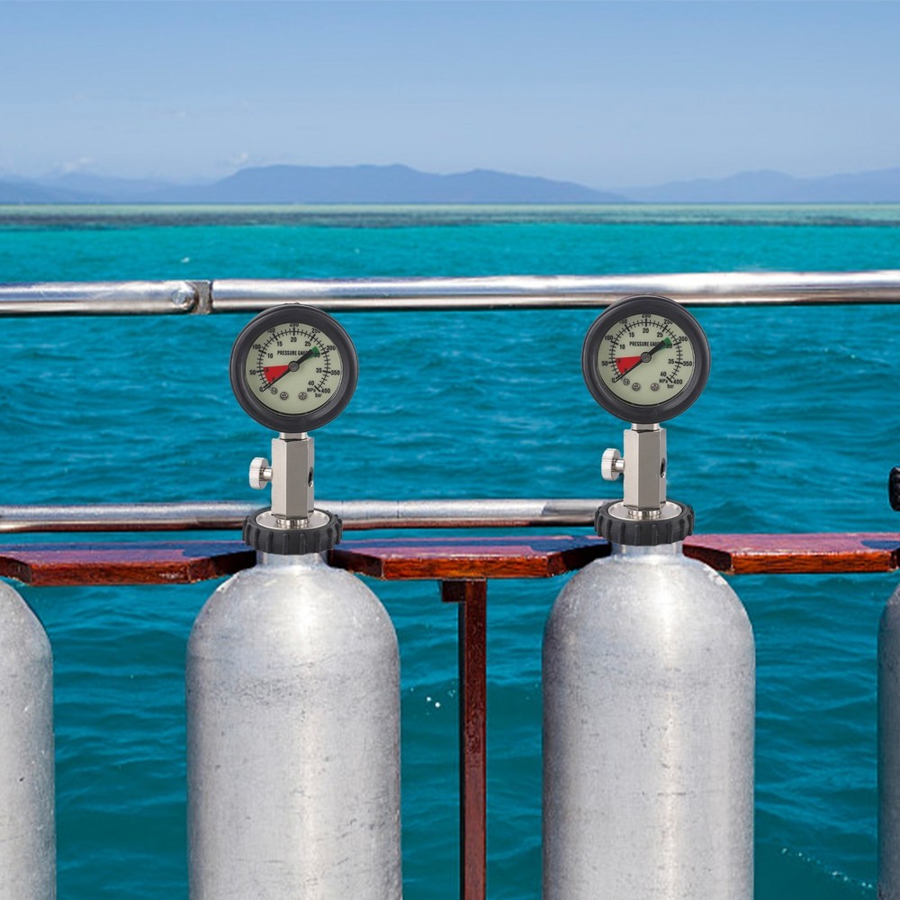 Diving Cylinder Pressure Measurement Tool with External G5/8 Thread Easy to Use