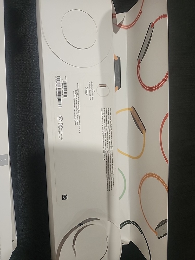 Apple Watch Empty Box Only – Original Packaging & Insert – SE 3 40mm - No Watch