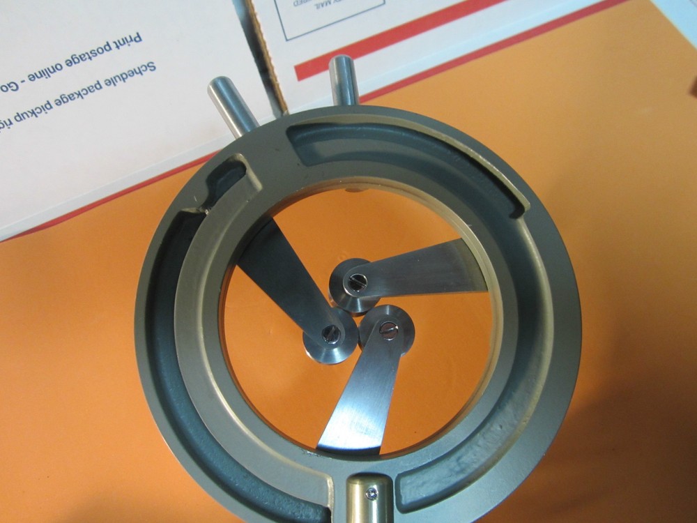 GONIOMETER PART X-RAY DIFFRACTION OR LASER OPTICS SAMPLE HOLDER BIN#16