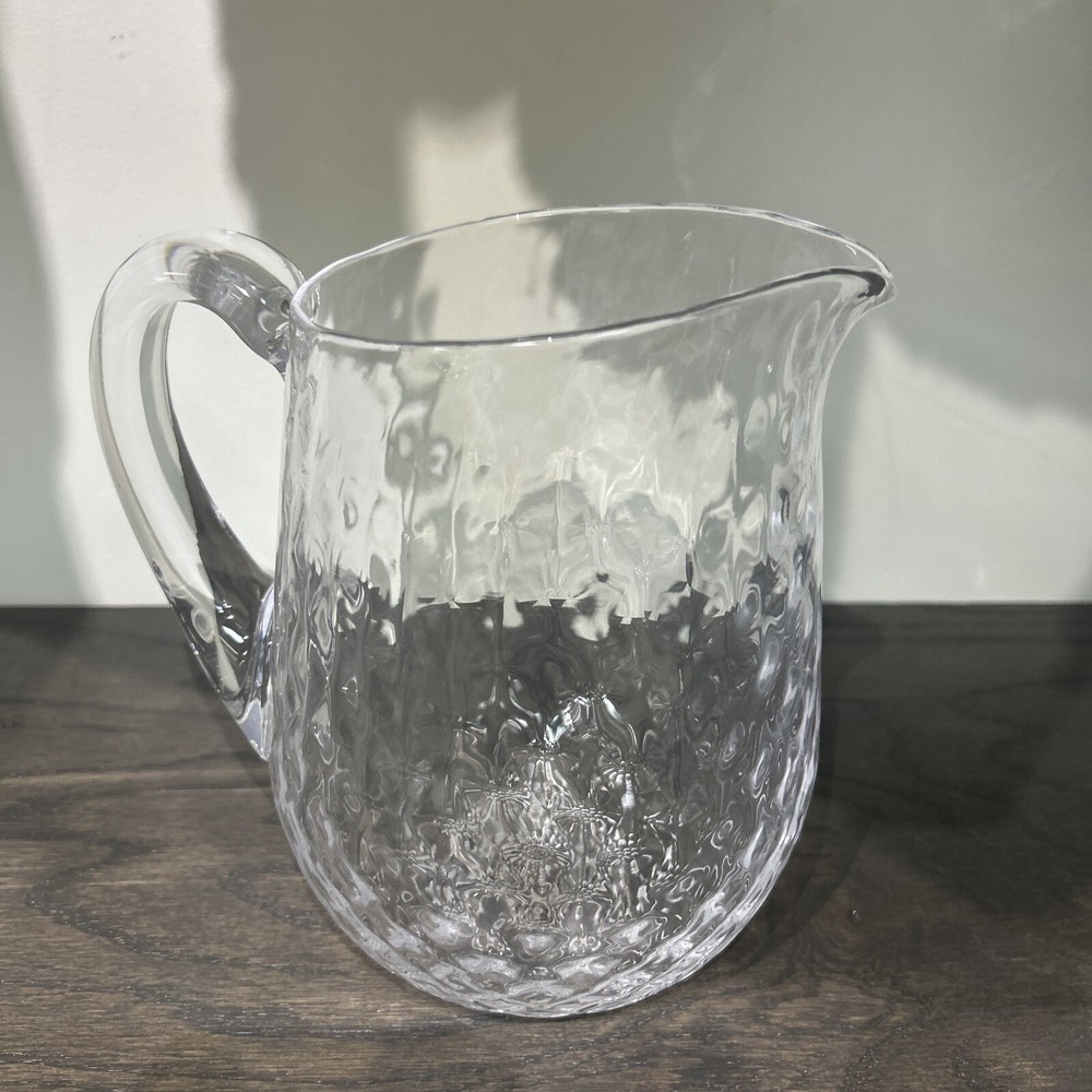 Mariposia Clear Pineapple Texture Pitcher