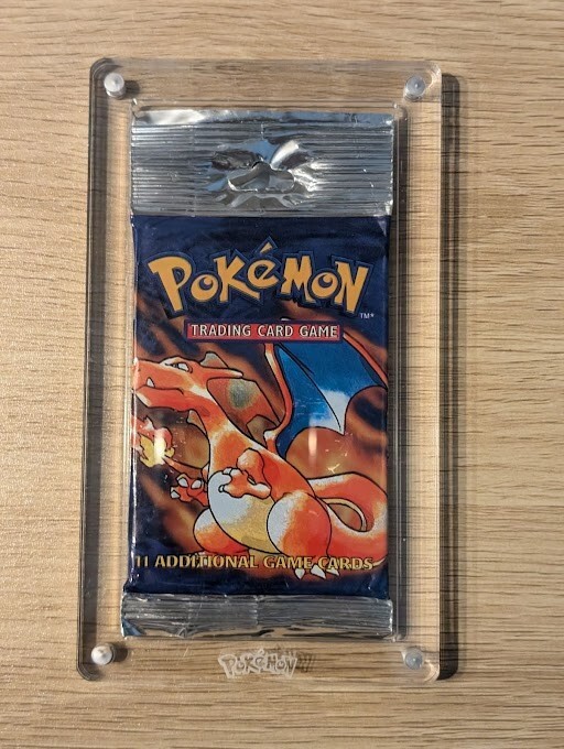 Pokemon Booster LONG Pack Acrylic Magnetic Case  for WOTC ERA and All Japanese