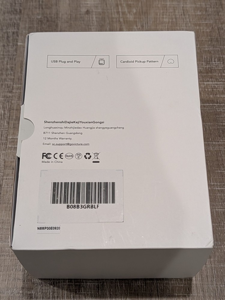 Victure MP30 Microphone - MINT CONDITION