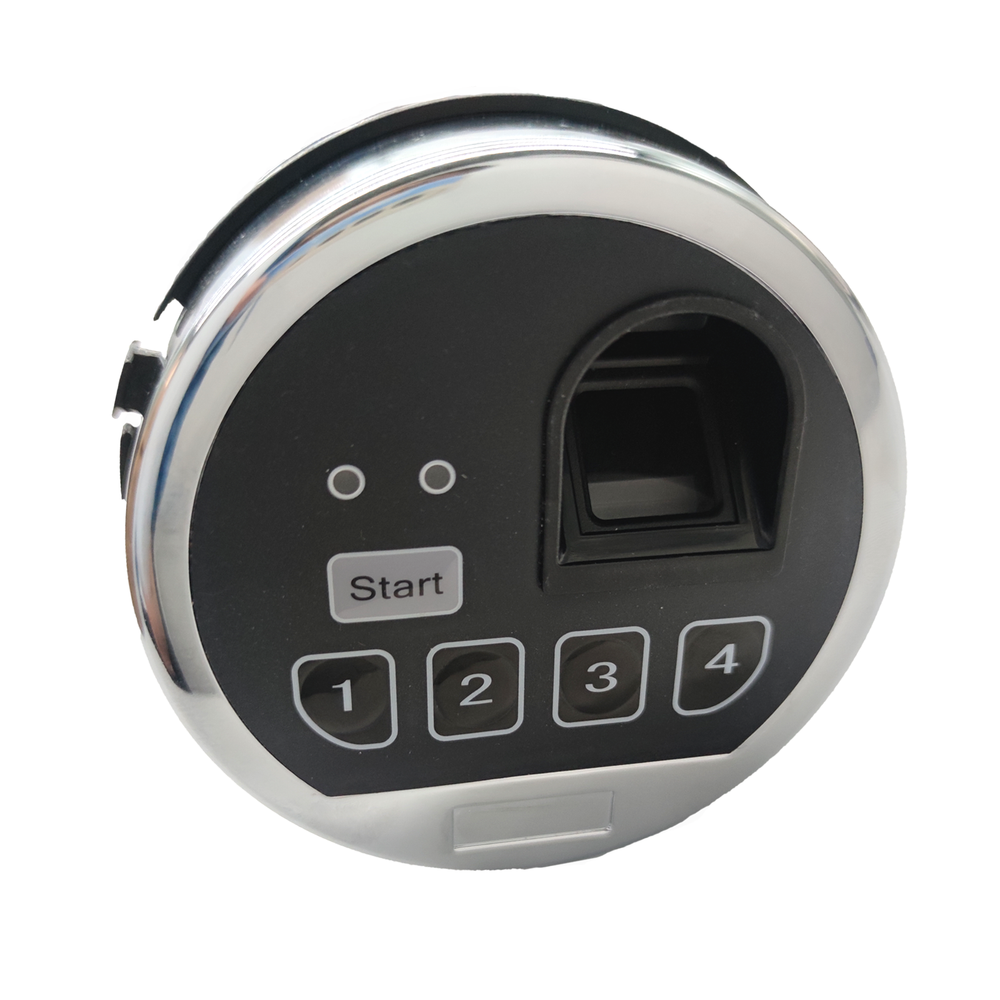 Fingerprint Safe Electronic Lock Biometric LED Touch Swingbolt Lock Replacement