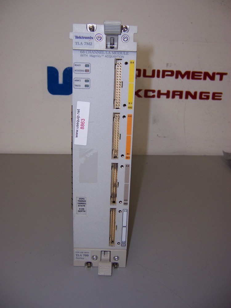 8863 TEKTRONIX TLA7M2 68 CHANNEL MODULE