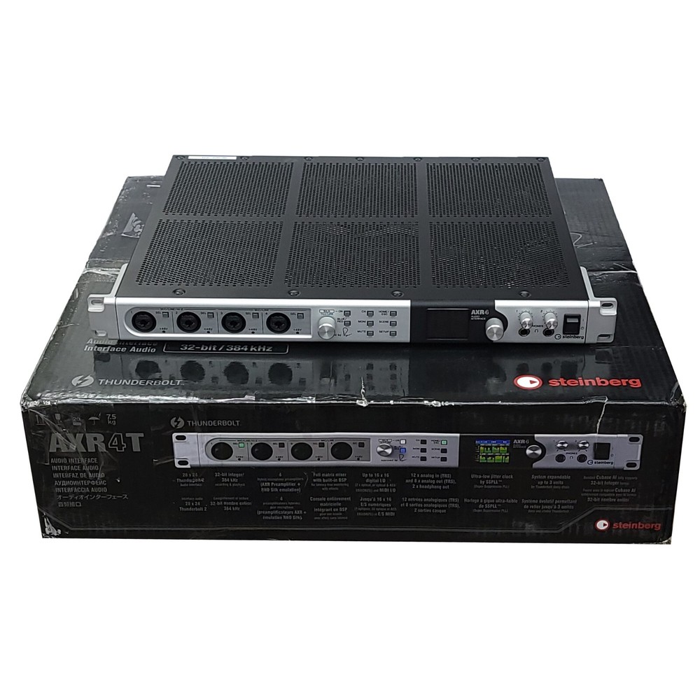 Steinberg AXR4T 32-bit Premium Thunderbolt Audio Interface OPEN BOX