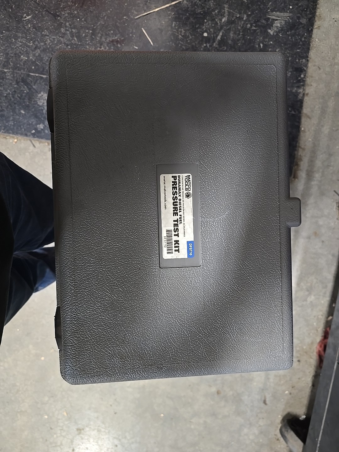 Matco Tools Duramax Diesel Fuel Pressure Test Kit Dfst10