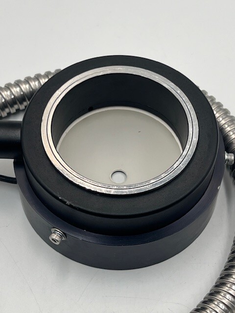 Schott Red Light Source LED Illuminator A20960 with Optical Fiber Ring Used