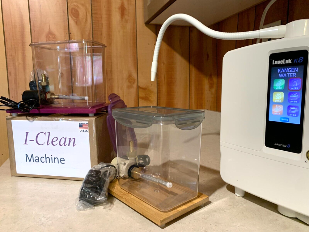 Kangen water machine deep cleaner