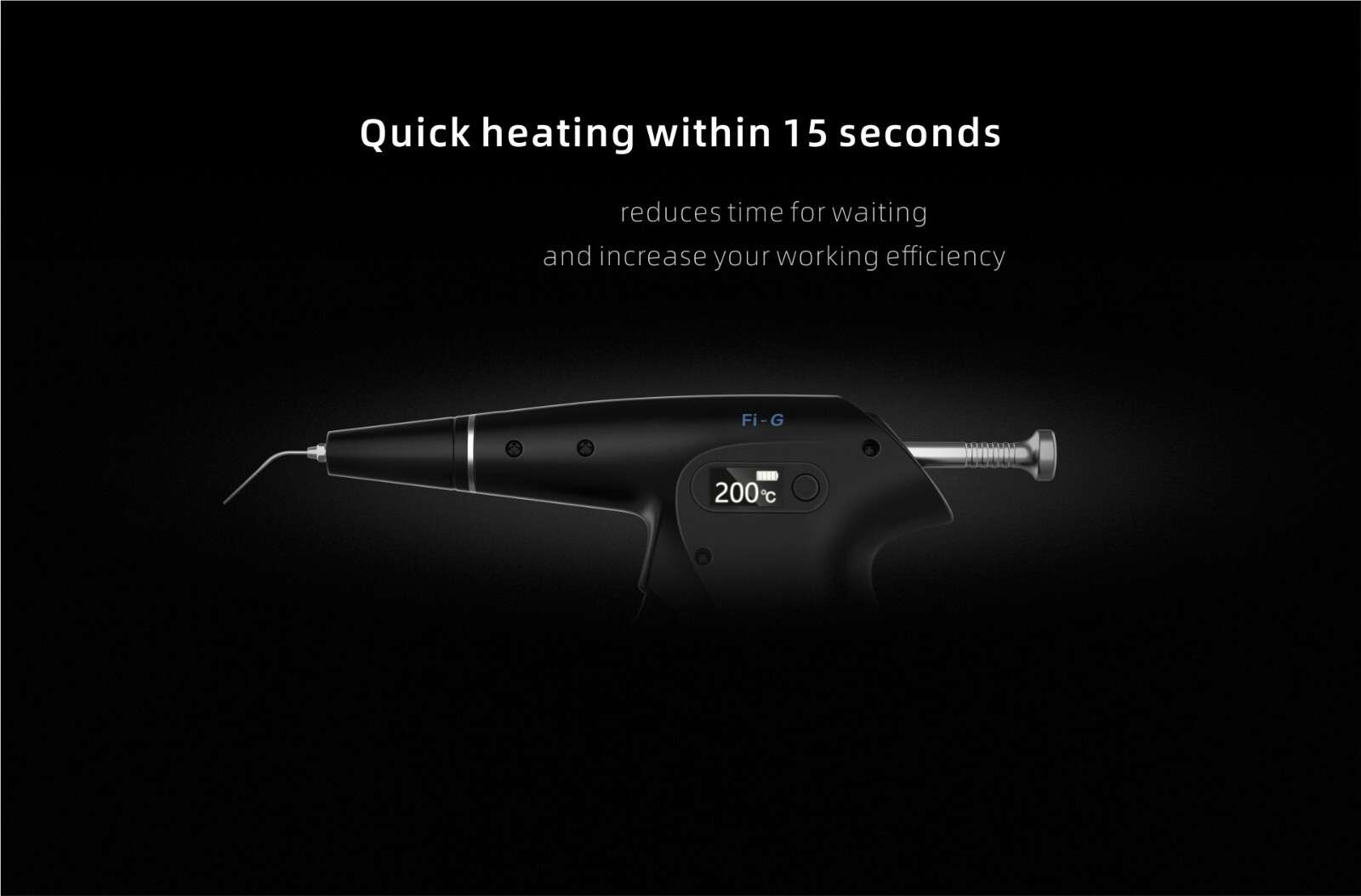 Original Woodpecker Endo Cordless Gutta-Percha Obturation System Gun Fi-G