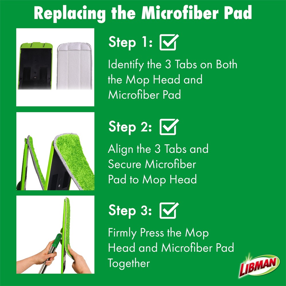 Rinse 'n Wring Flat Mop System with Microfiber Cleaning Pad