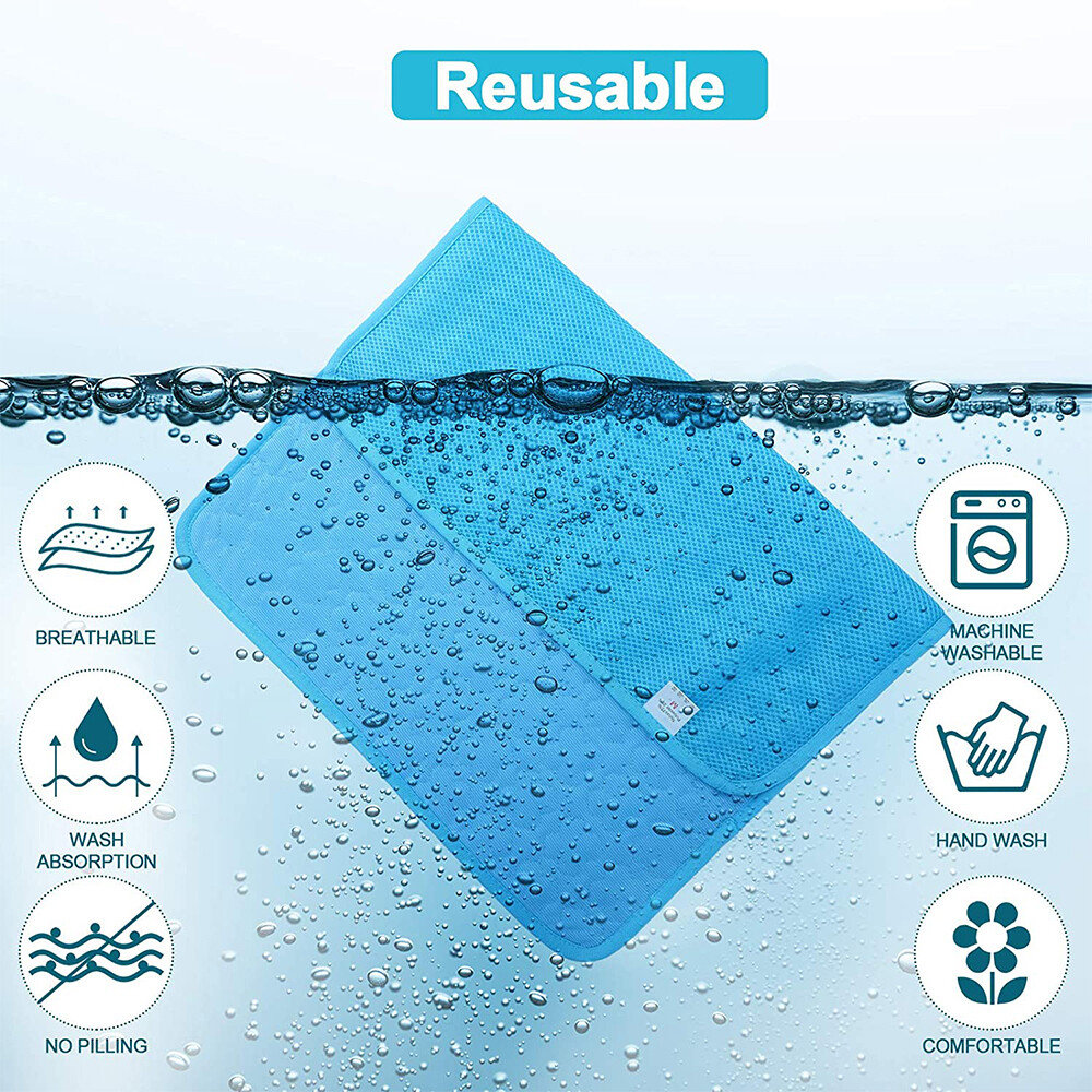 59"x39.3" Large Pet Cooling Mat Cool Summer Pad Cushion Dog Cat Puppy Blanket