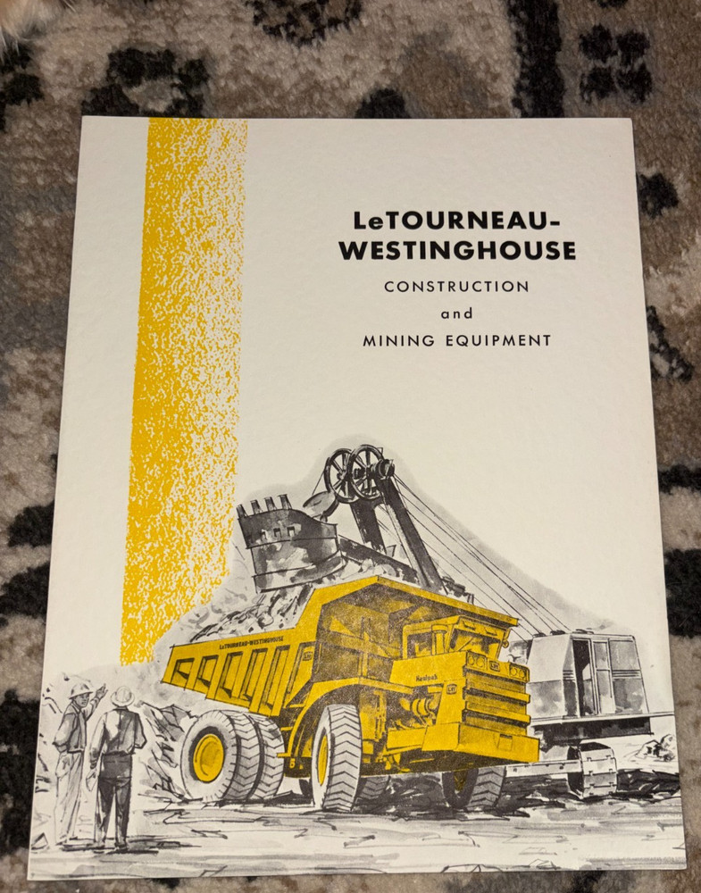 LeTourneau Westinghouse Empty Folder Brochure AMIL25