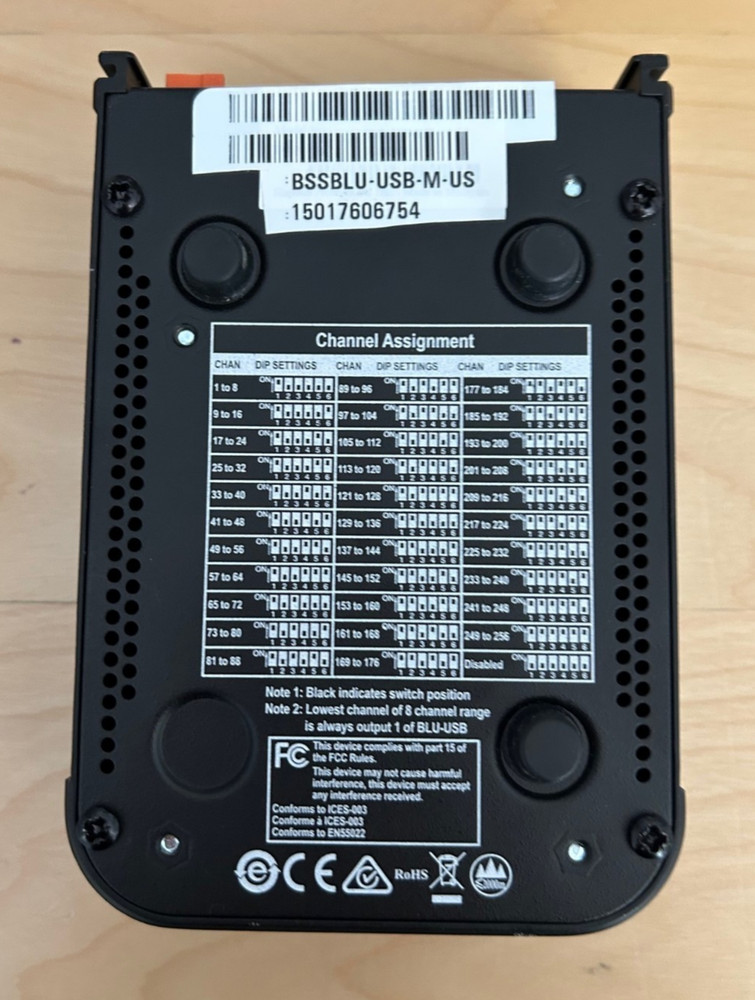 BSS BLU-USB | USB Audio to BLU Link Interface