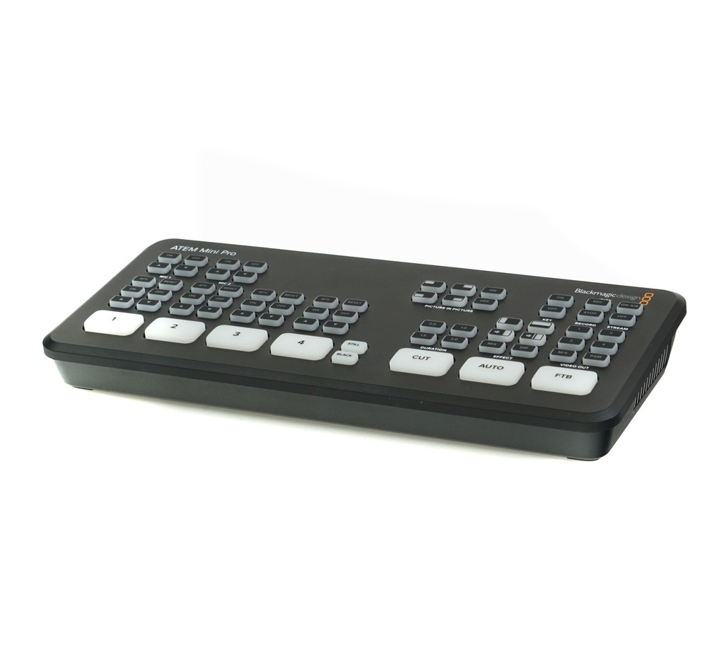 Blackmagic Design ATEM Mini Pro HDMI Live Stream Switch Black