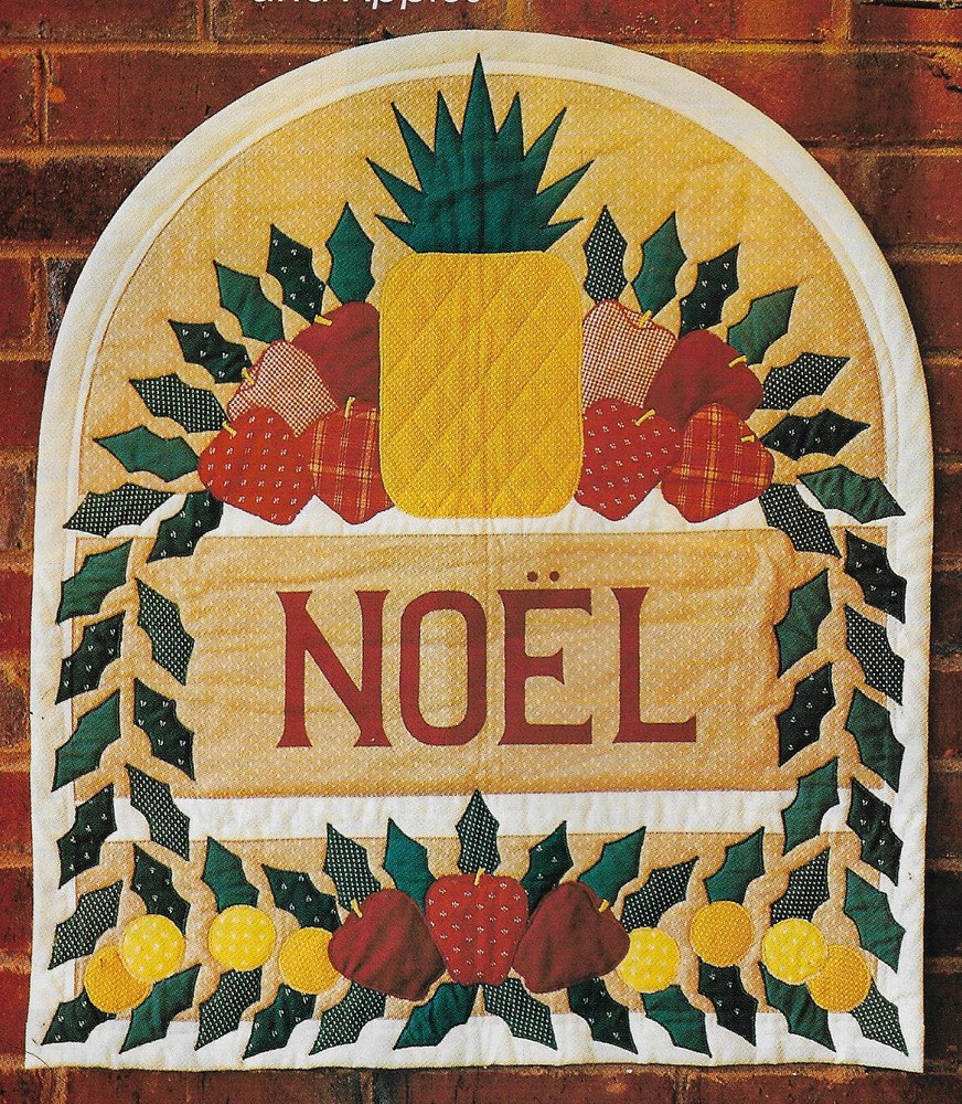 Deck the Halls Wall Quilt & Stocking quilting pattern instructions