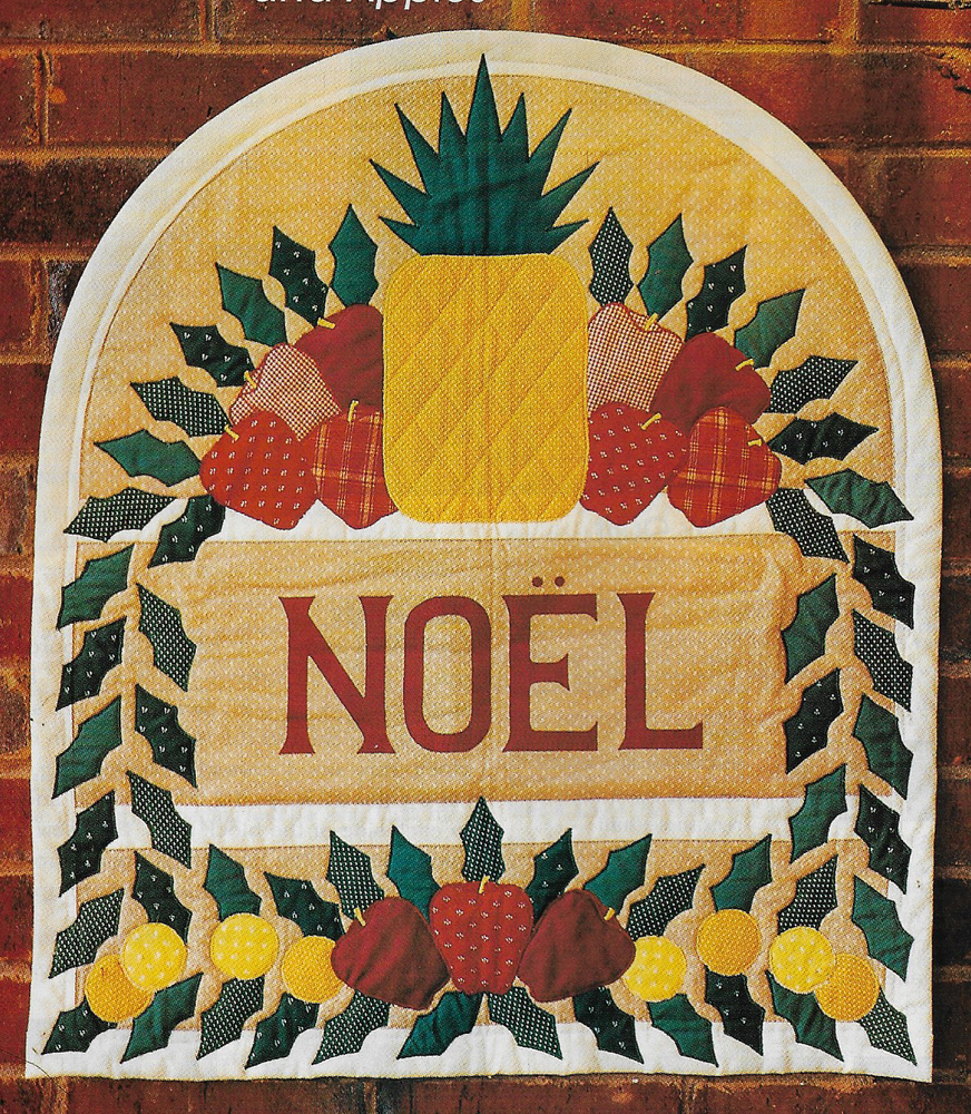 Deck the Halls Wall Quilt & Stocking quilting pattern instructions