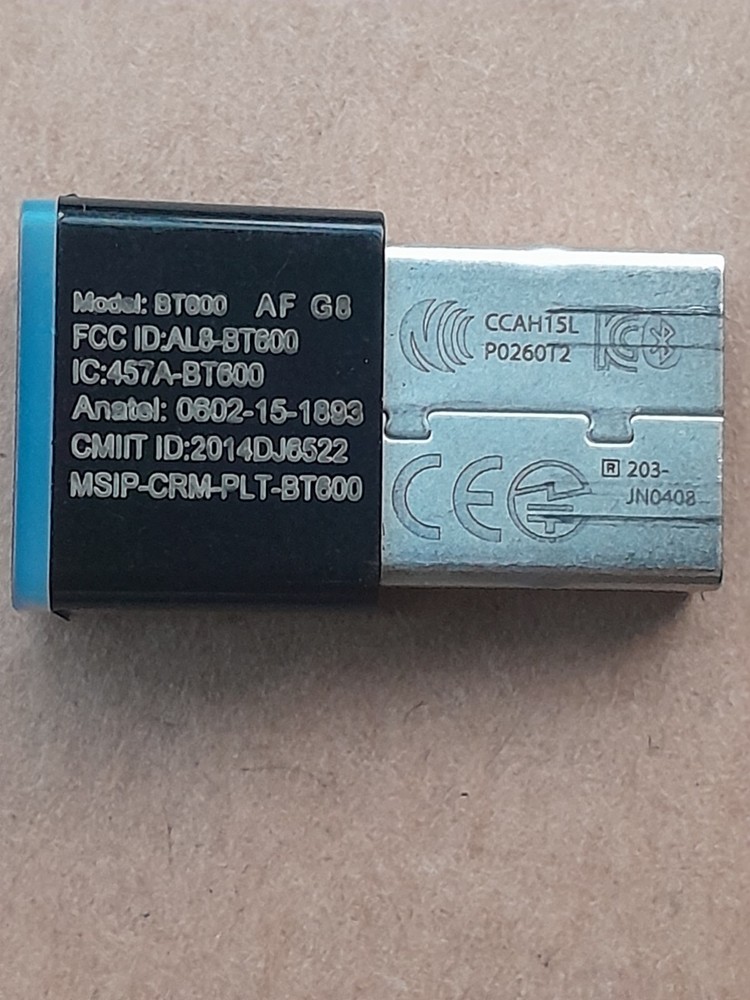 Plantronics BT600 Bluetooth USB Adapter, Free Shipping_