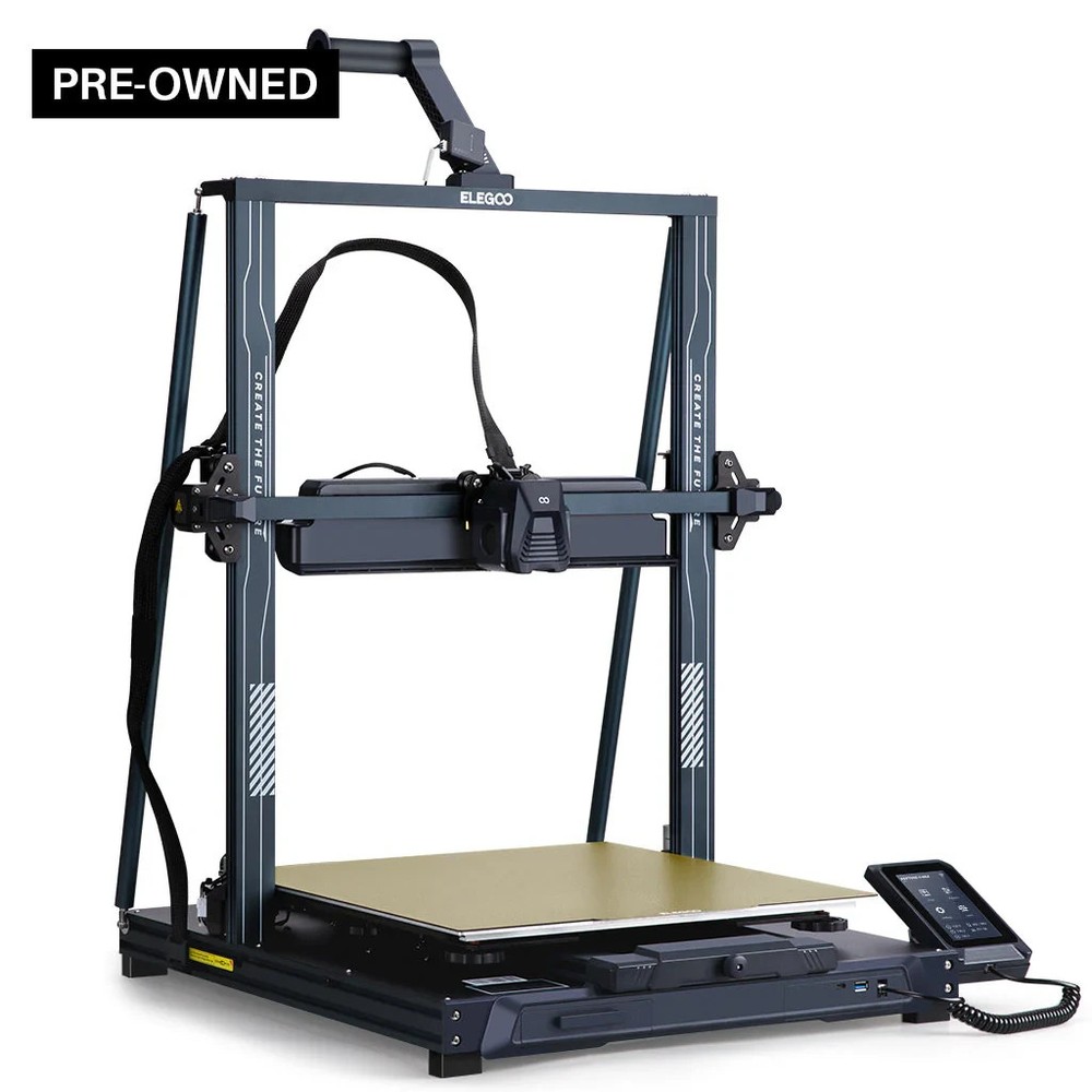 ELEGOO Neptune 4 Max 3D printer, good condition, needs extruder troubleshooting.