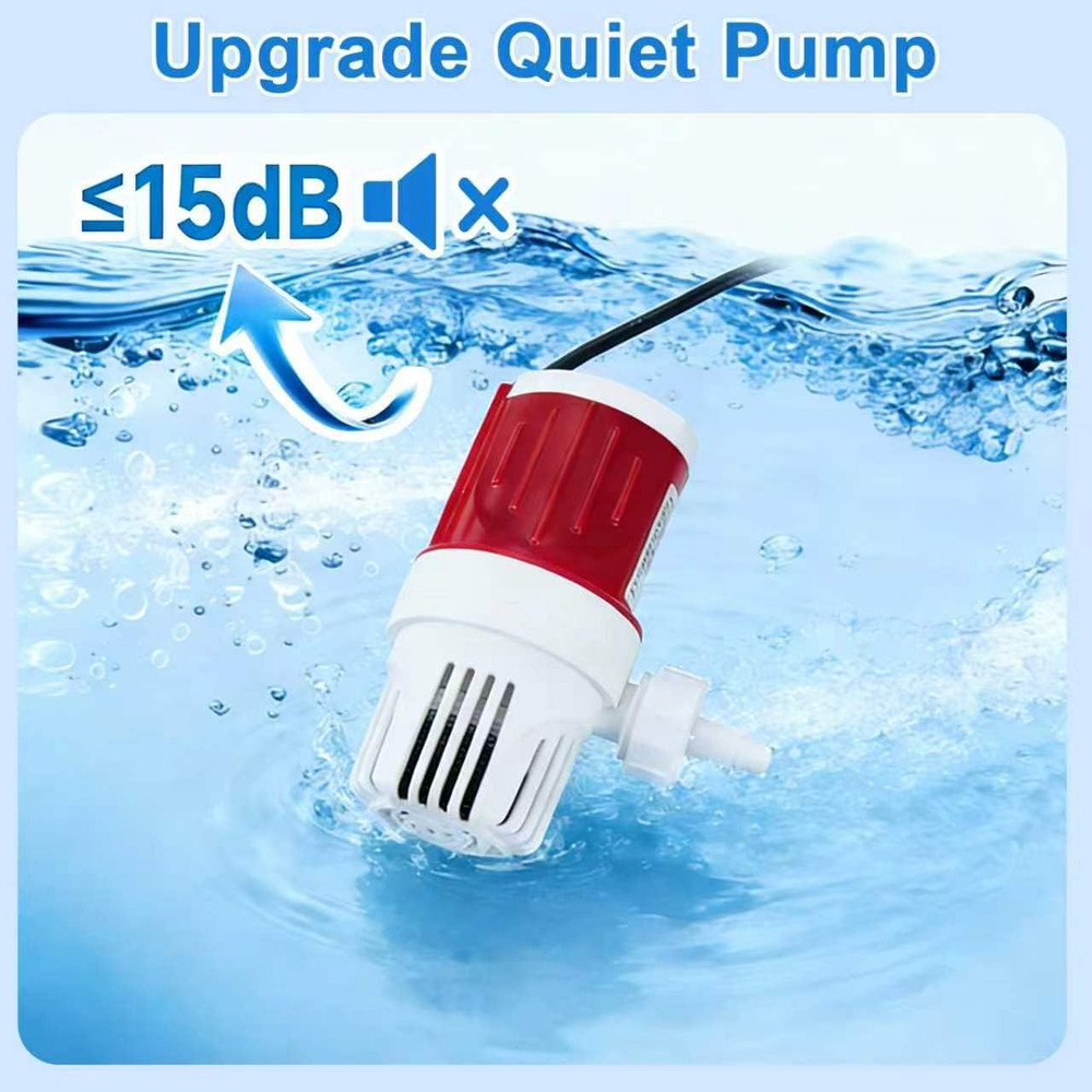 Ice Machine for Elbow, Portable Quiet Cold Therapy Machine with Timer, Adjustabl