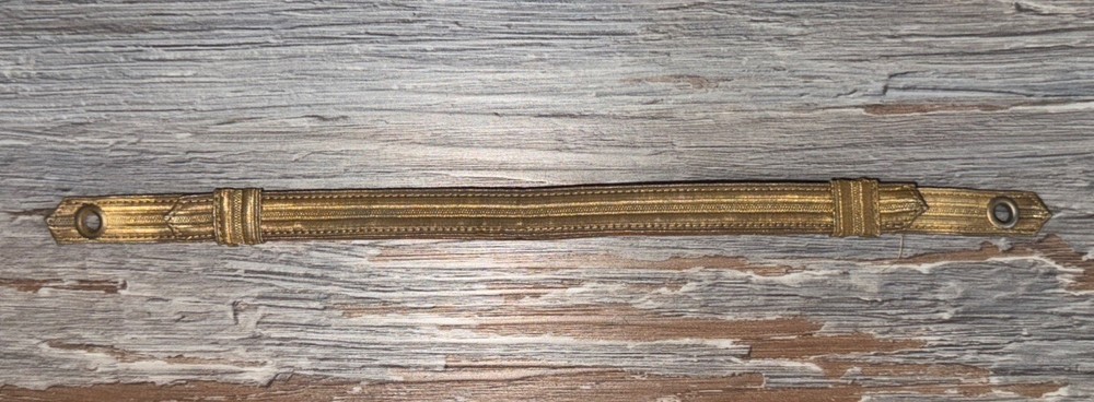 Hilborn •Hamburger, Inc. Navy Std. Gold Cap Strap