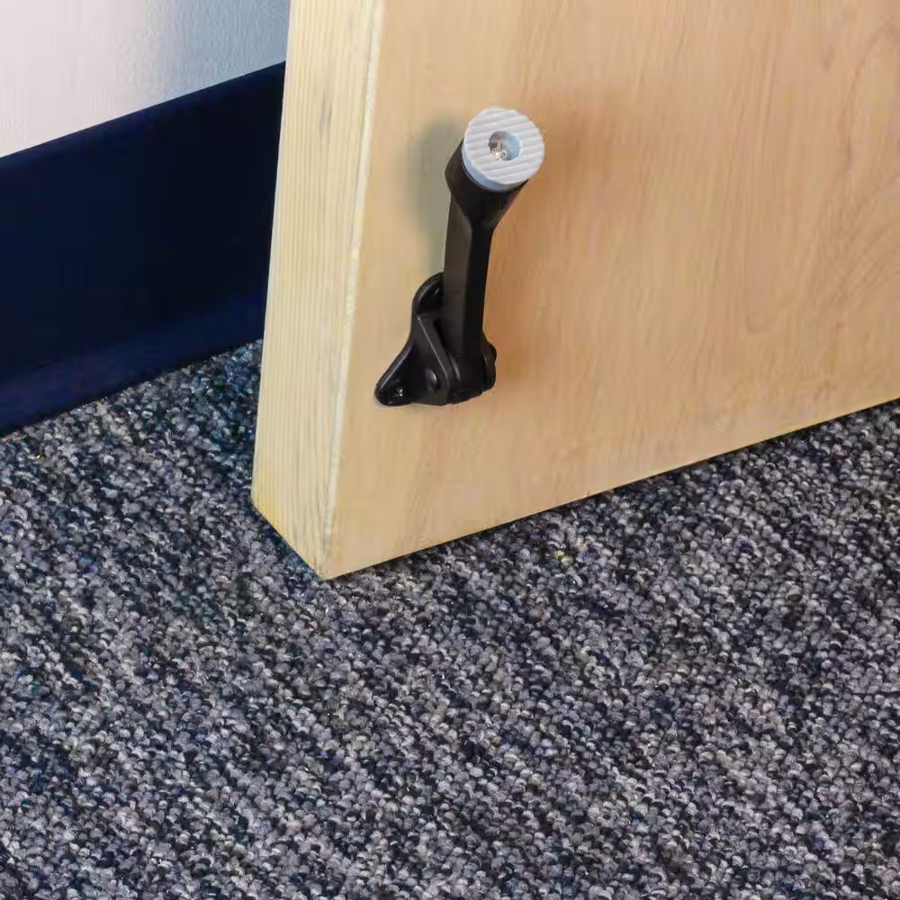Matte Black Kick down Door Stop