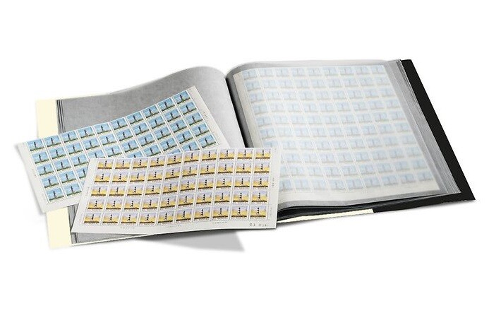 Stamp Mint Sheet File Album 24 Full Sheets Lighthouse BOGA1 250x300 mm Long Term