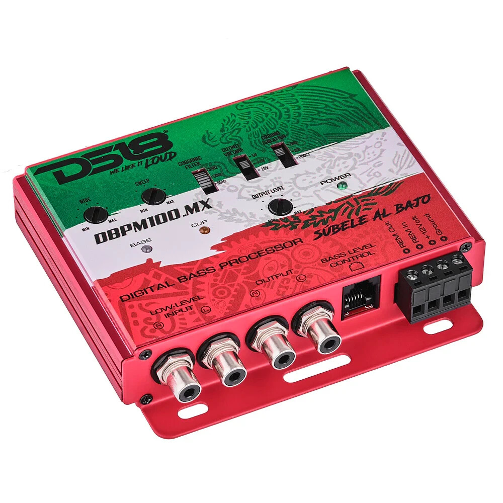 DS18 Digital Bass Processor 2 Channel Preamp Input Output Epicenter DBPM100.MX