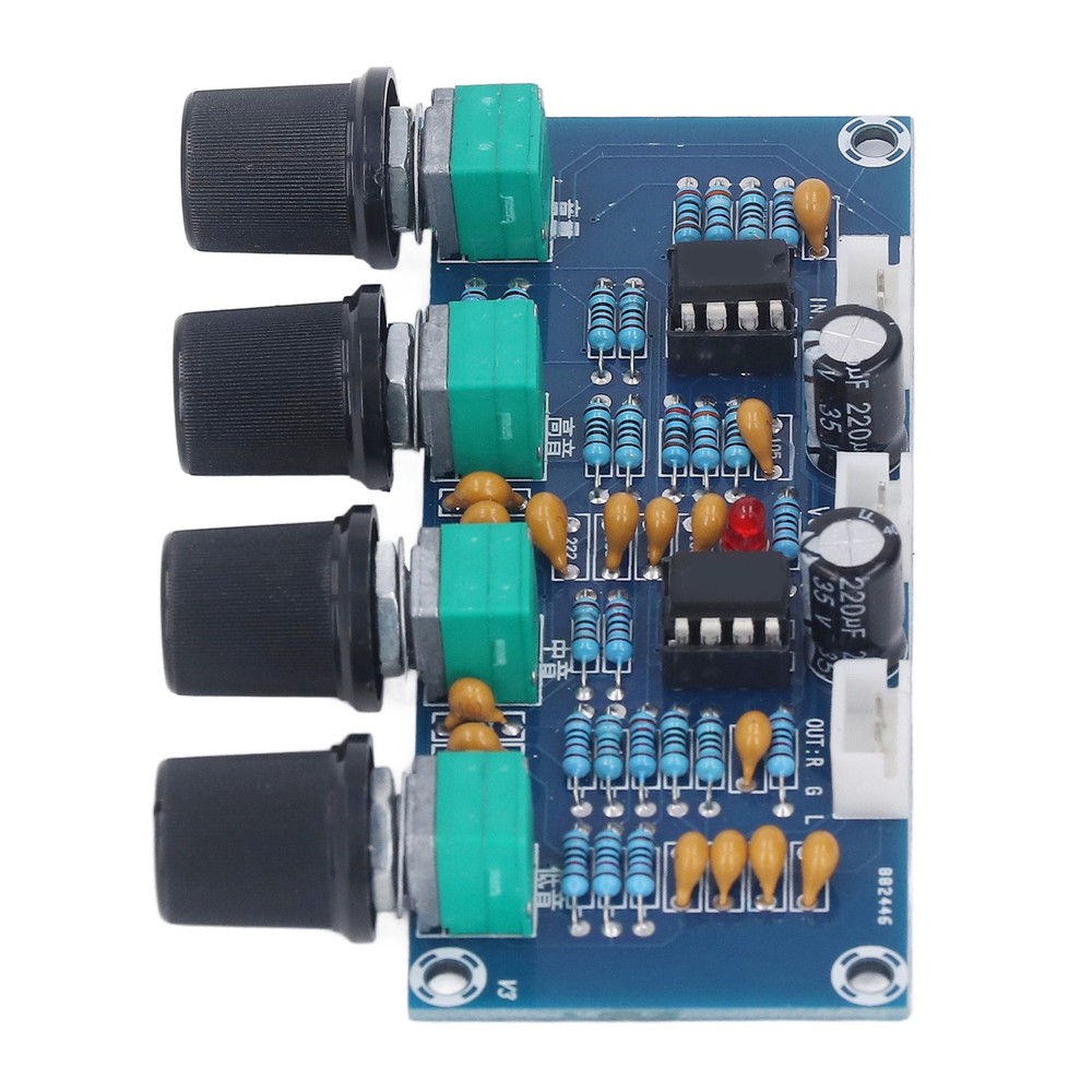 Preamp Module Preamplifier Board For Digital Amplifier DC 12V-24V.