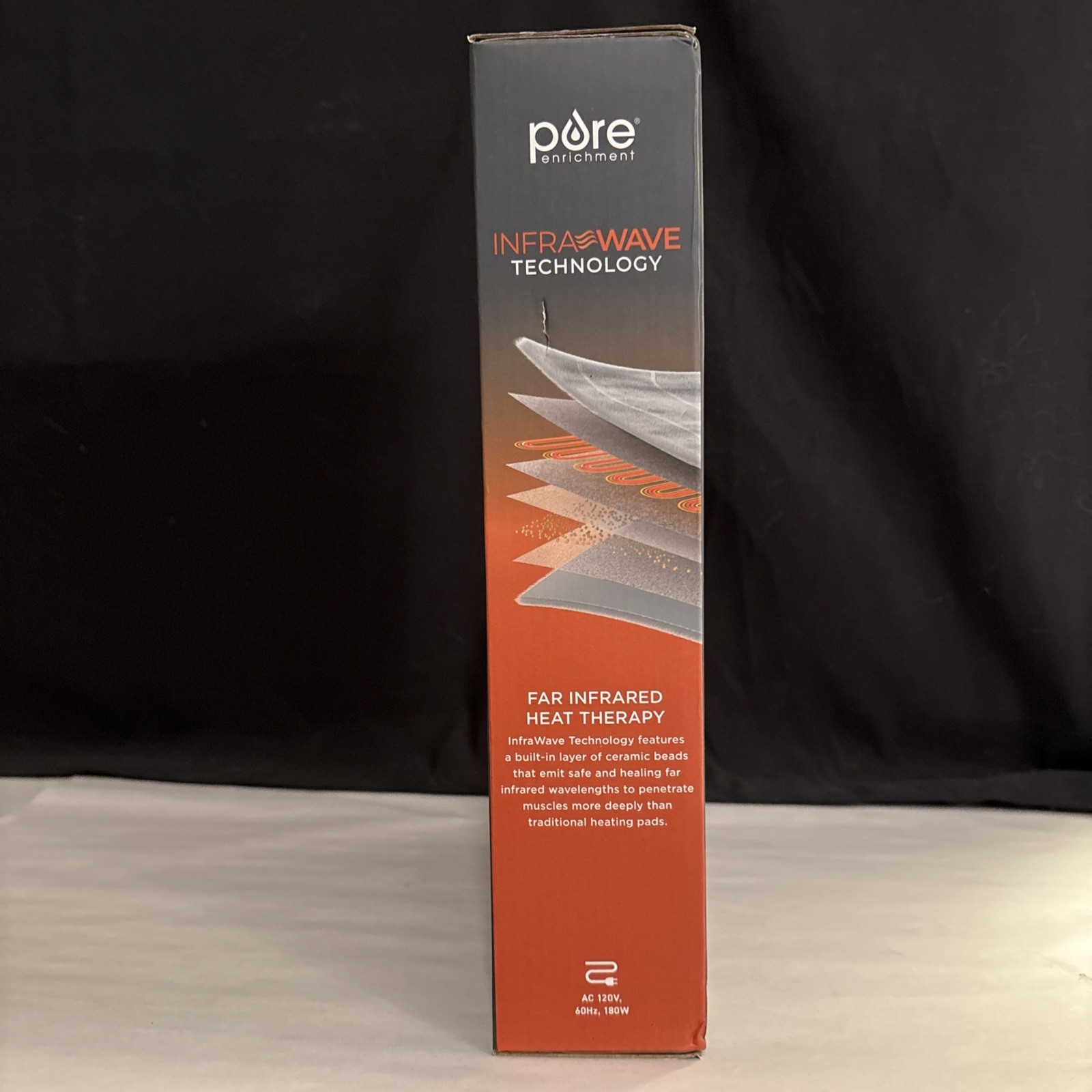 Pure Enrichment FAR Infrared XL Electric Heating Pad PureRelief PRO - 12" x 24"