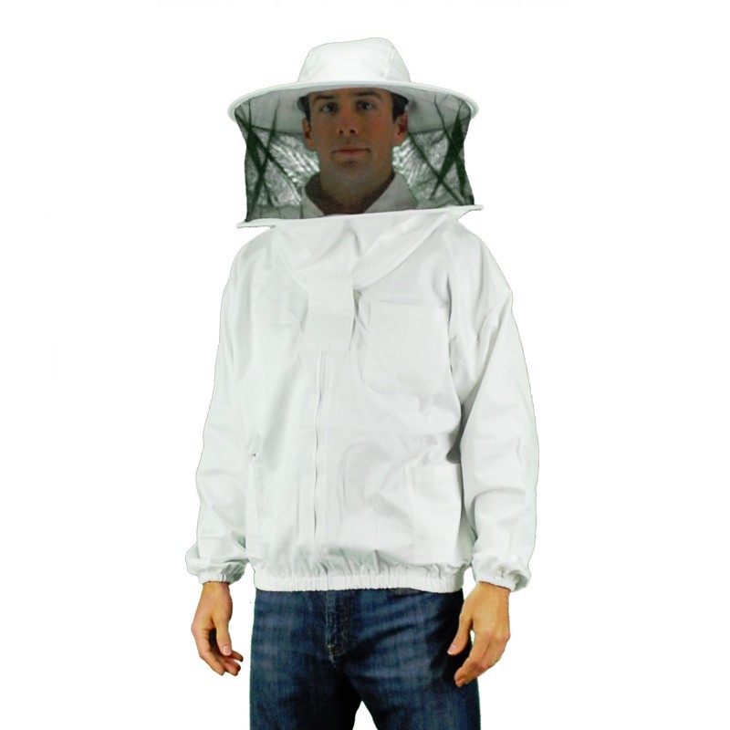 Professional-grade Bee keeping Suit, jacket - (Round Style Jacket)- Medium Size