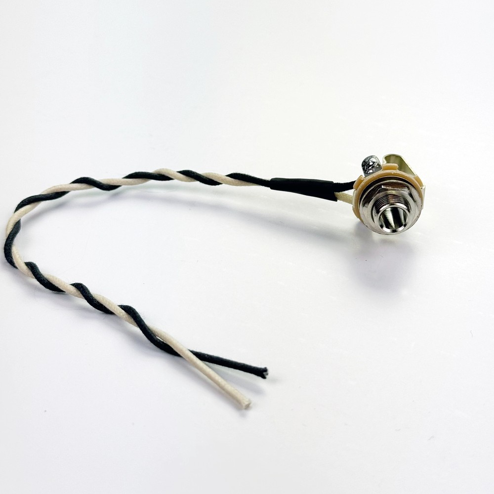 Prewired Switchcraft Guitar Input/Output Jack (Genuine)