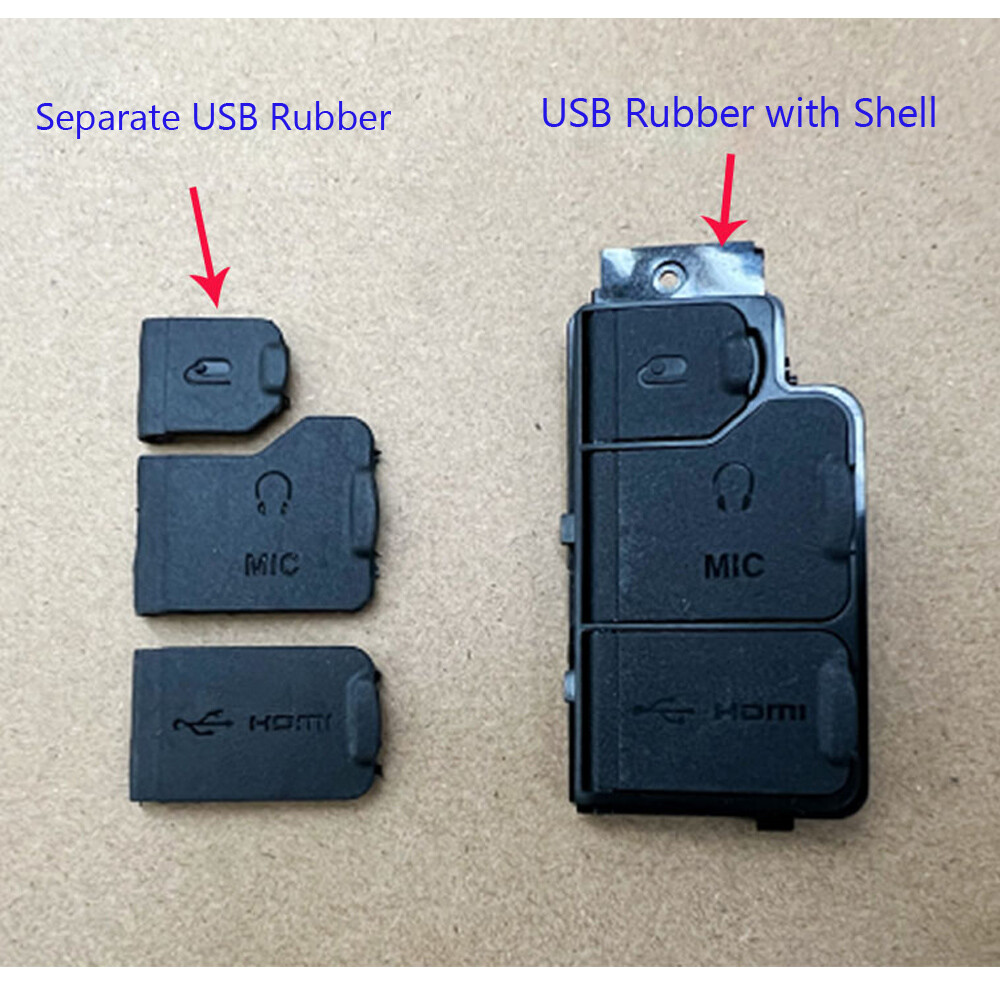 USB Leather USB Decorative Leather Replacement Parts For Nikon D750