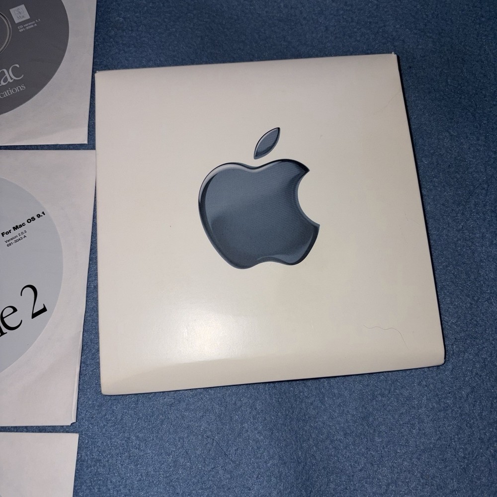 VTG Original Apple iMac DV Macintosh Mac 9.0.4 Software Restore Disc Bundle 7829