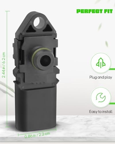 Engine Crankcase Pressure Sensor Fit for Cummins ISB ISC 6.7L 8.9L Replace