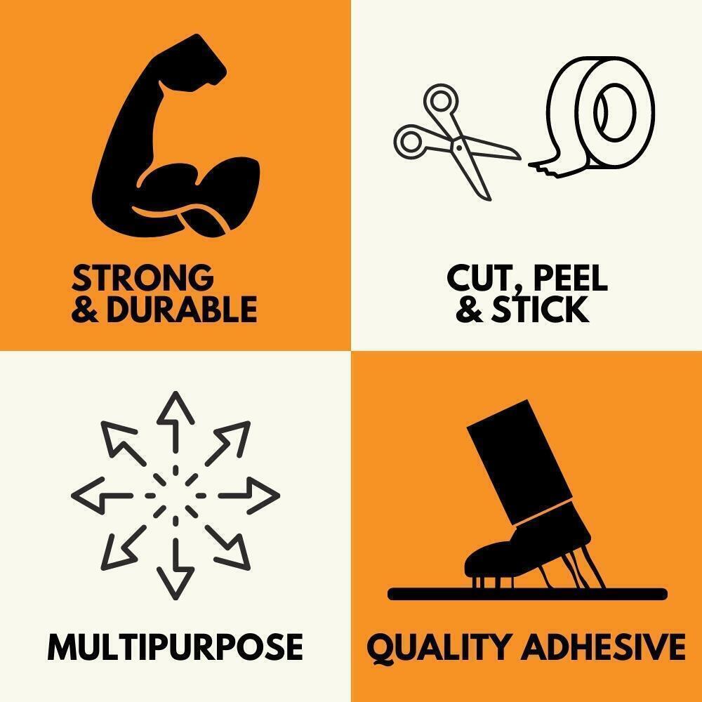 Duct Tape Multi-Purpose Utility Grade Tapes Choose Your Mil, Size, Color & Qty