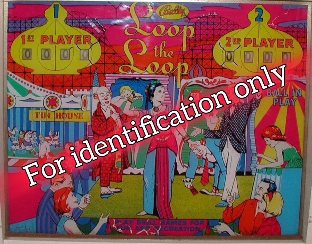 1966 Bally Loop the Loop Pinball Machine Maintenance Tune Up Kit