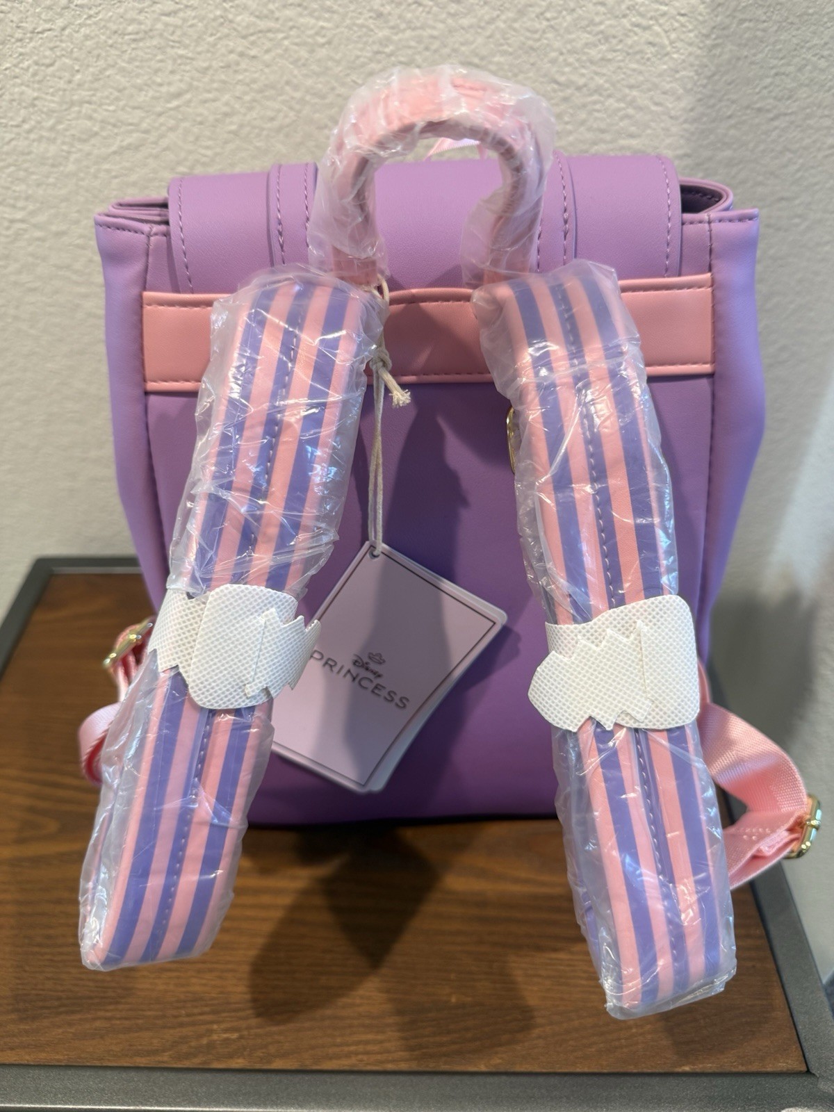 Loungefly Tangled Rapunzel Floral Flap Mini Backpack W/Coin Bag Exclusive NWT