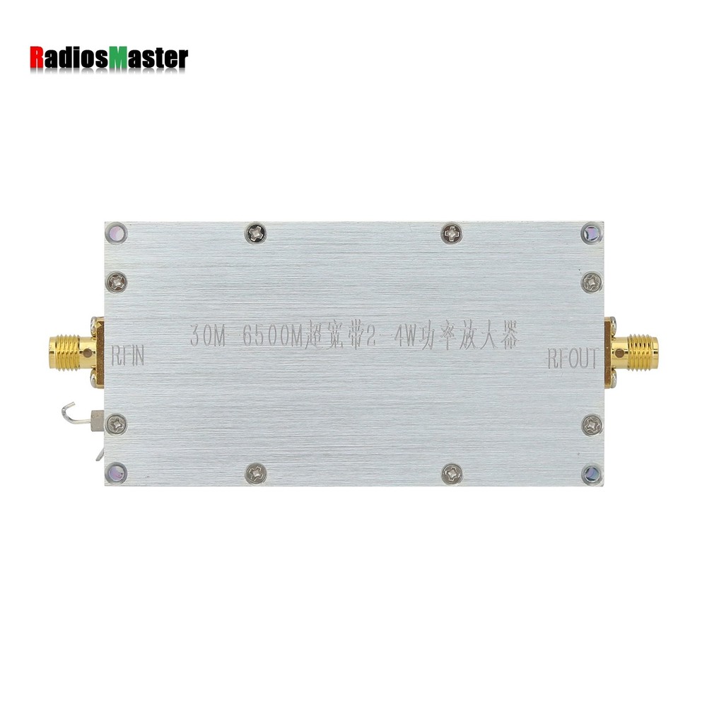 30M-6500M 2-4W Broadband RF Power Amplifier RF Power Amp Module 12V 0Â±3dBm