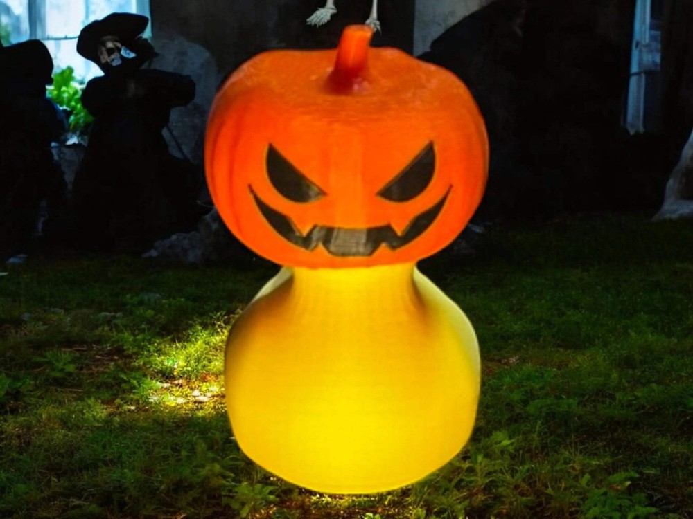 Jack-O-Lantern Duck - Fun Halloween Decor